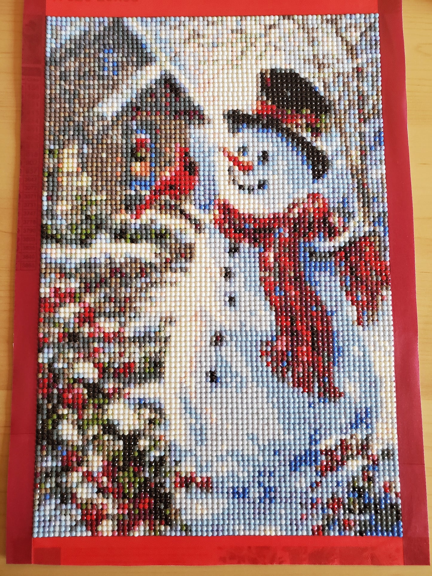 Snowman Diamond Painting