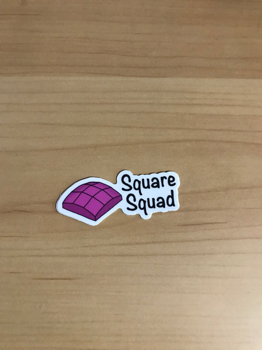 Square Squad Sticker