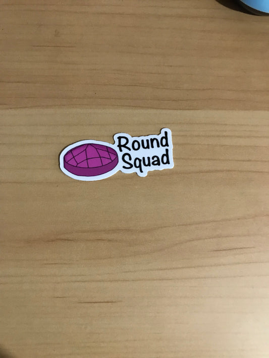 Round Squad Sticker